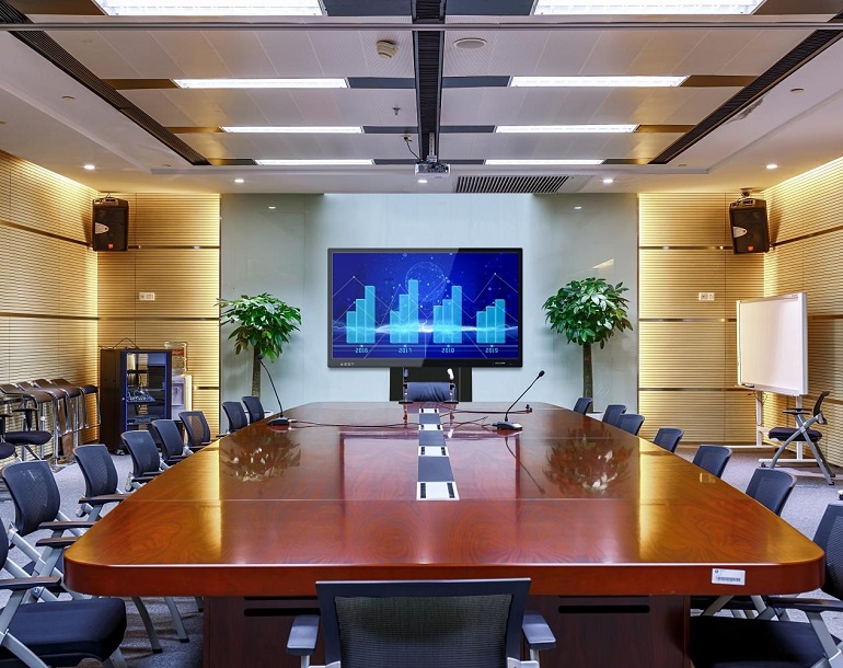 解鎖會議一體機|以高水準(zhǔn)顯示，讓智能會議更出色